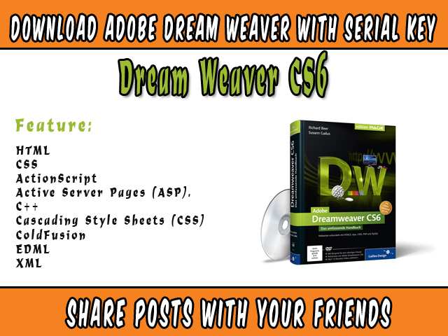 adobe dreamweaver free key