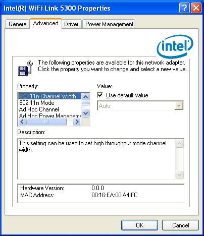 intel r pro wireless 3945abg network connection